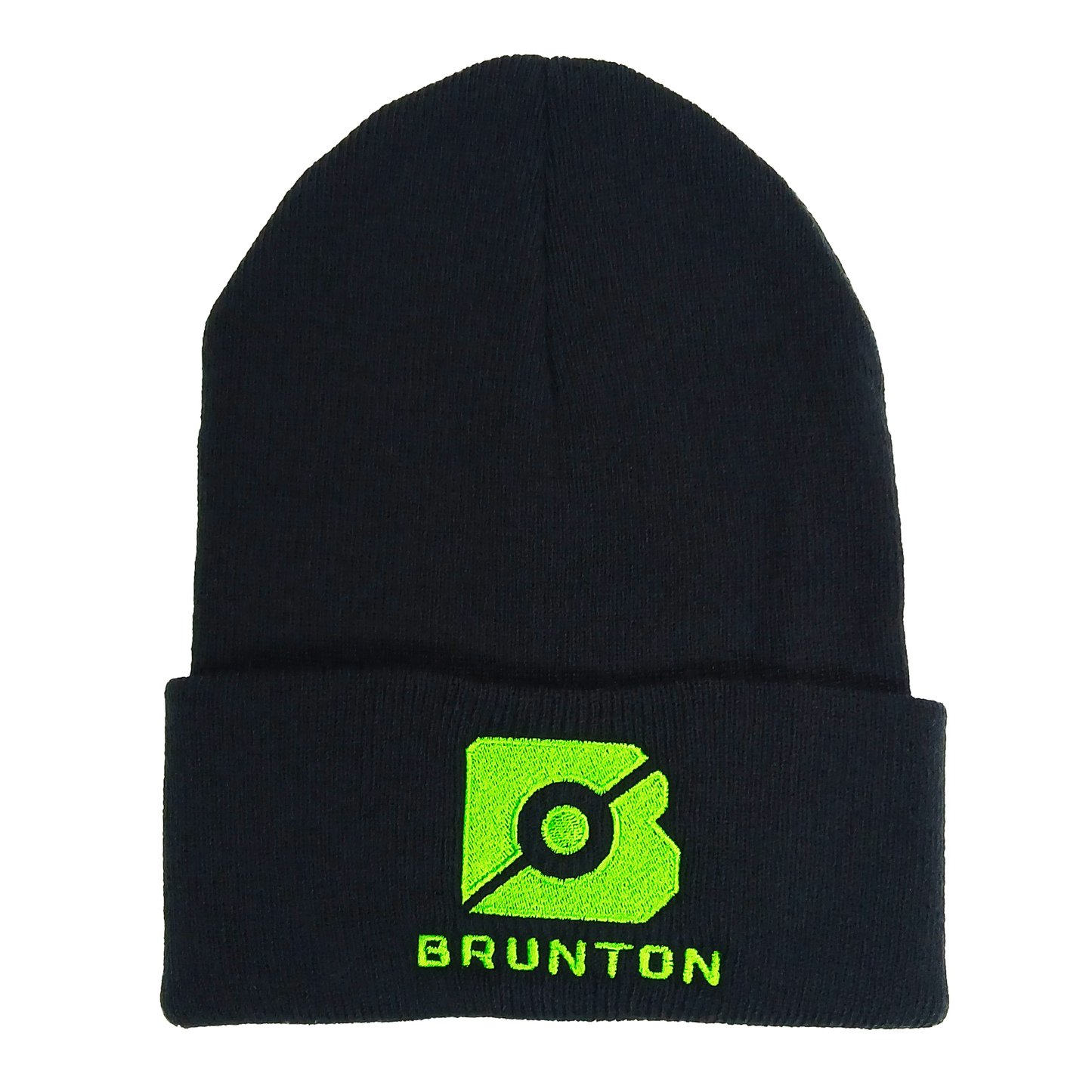 Black & Green Brunton Beanie